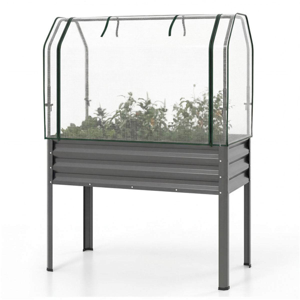 3-in-1 Metal Raised Garden Bed - Planter Raised Metal 评论和价格