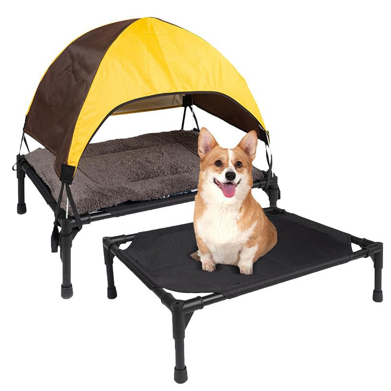 Outdoor Elevated Dog Bed Folda - Camping Cot Foldable 评论和价格