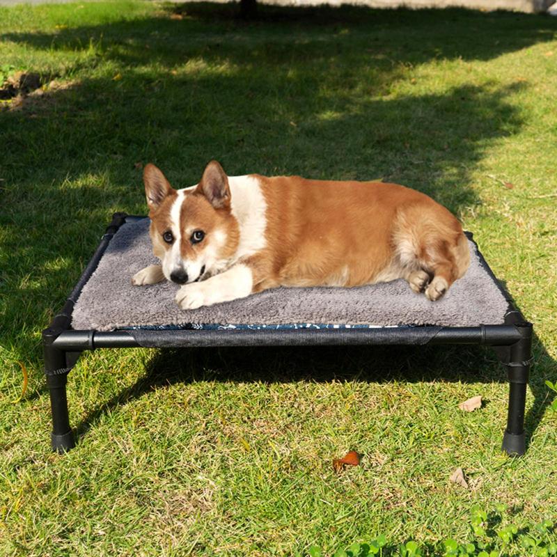 Outdoor Elevated Dog Bed Folda - Camping Cot Foldable 评论和价格