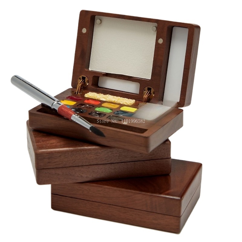 Travel Painting Box Solid Wood - Outdoor Furniture Paint 评论和价格