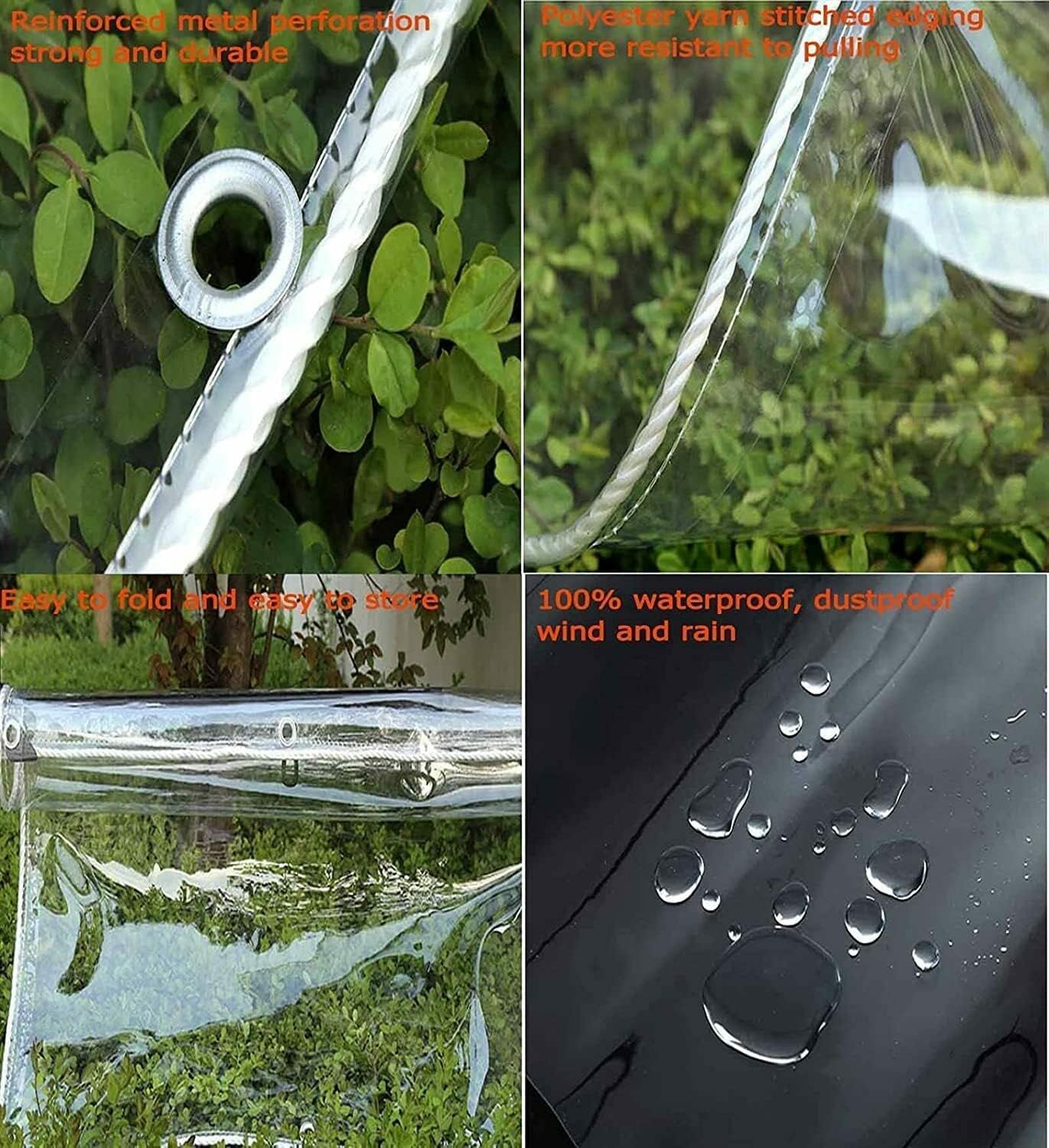 Tarpaulin Transparent Waterpro - Outdoor Furniture Paint 评论和价格