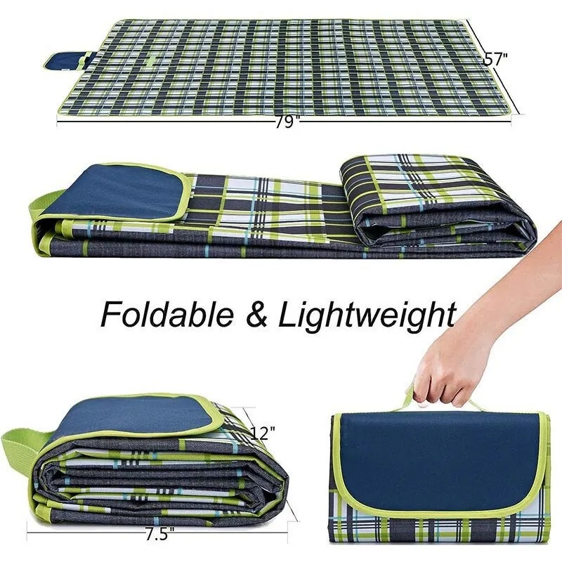 Camping Beach Mat Plaid Portab - Camping Cot Foldable 评论和价格
