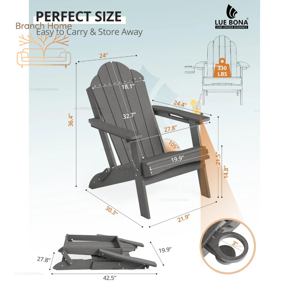 Folding Adirondack Chair , Cup - Adirondack Chair Wood 评论和价格