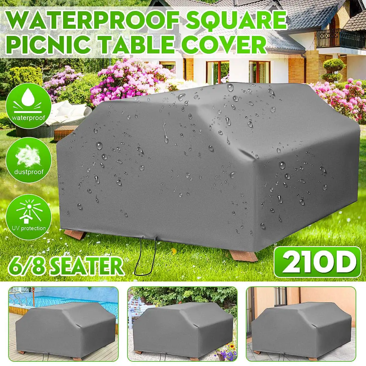 210D For 6/8 Seater Picnic Tab - Outdoor Furniture Paint 评论和价格