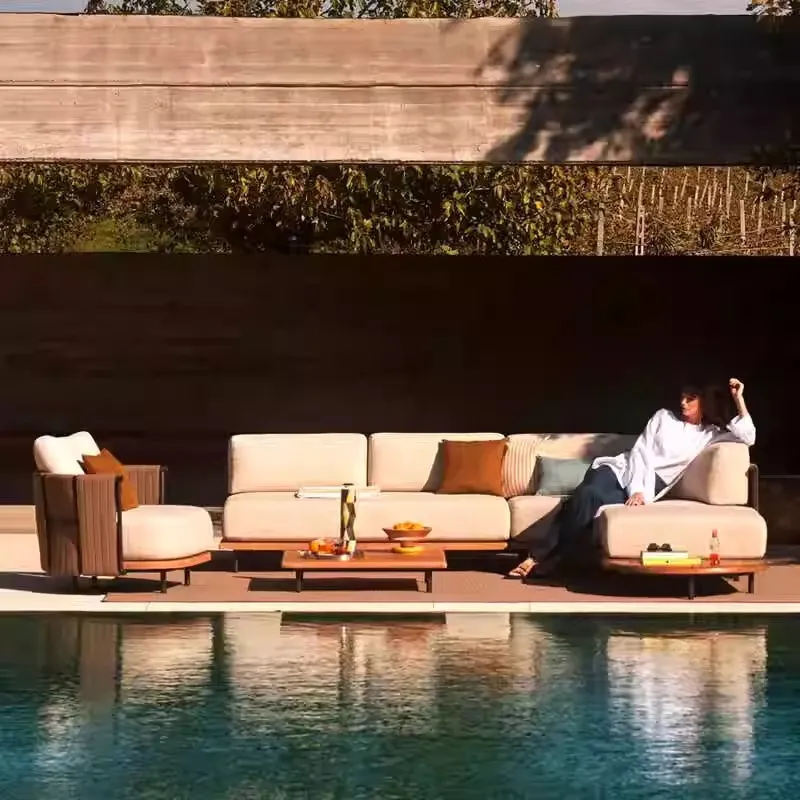 Nordic outdoor rattan sofa vil - Outdoor Furniture Designer 评论和价格