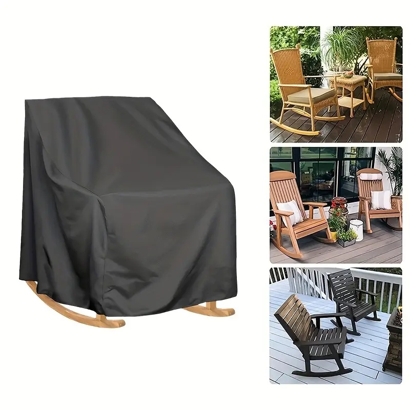 Heavy-Duty Oxford Fabric Outdo - Outdoor Furniture Rocking Chair 评论和价格