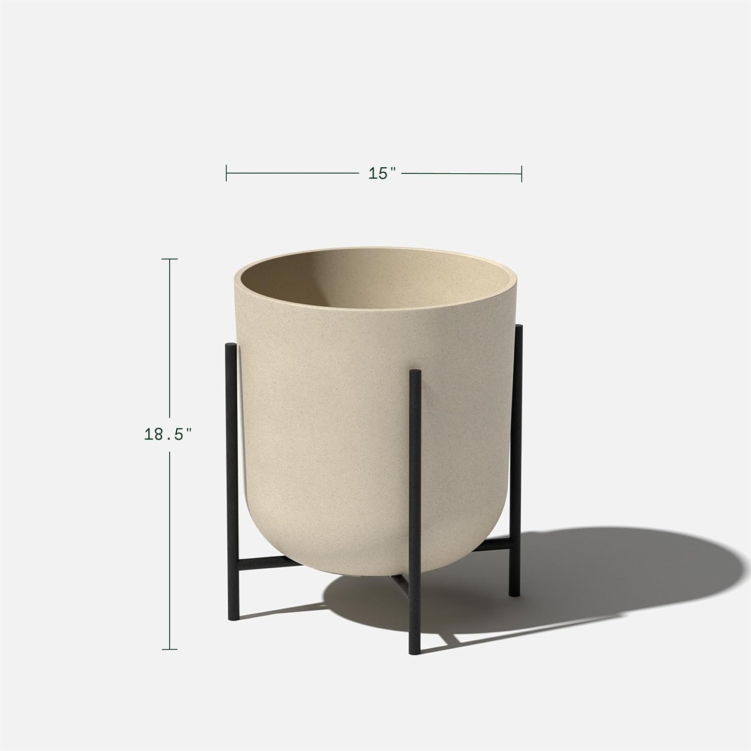 Mason Series Raised Lima Plant - Planter Raised Metal 评论和价格