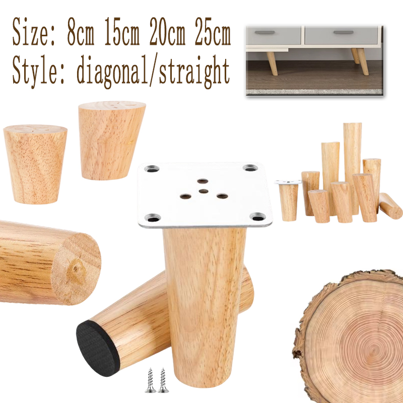 4Pcs Wooden FurnituresFeet, Ob - Adirondack Chair Wood 评论和价格