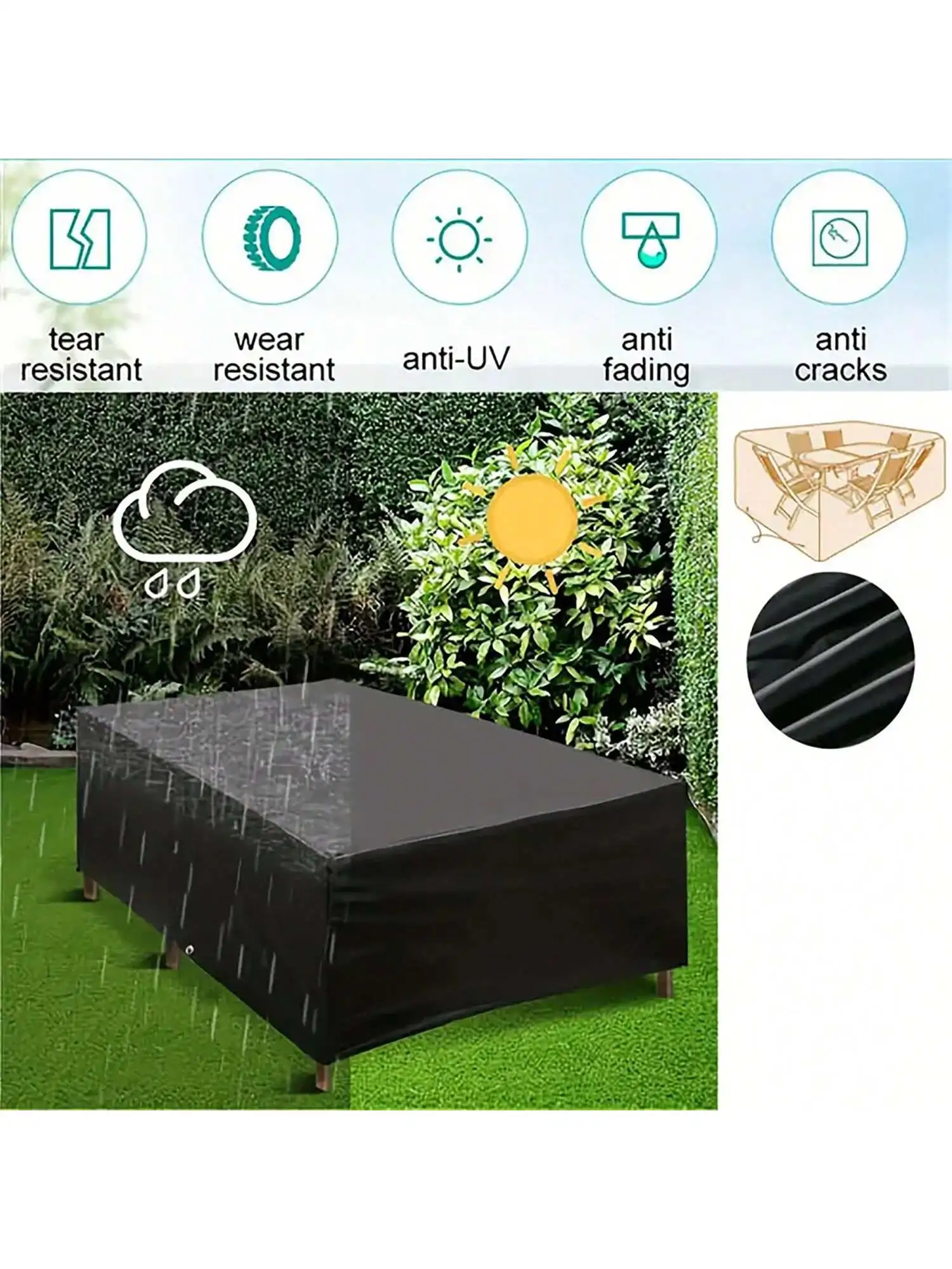 Multi-Size Outdoor Patio Garde - Outdoor Furniture Designer 评论和价格