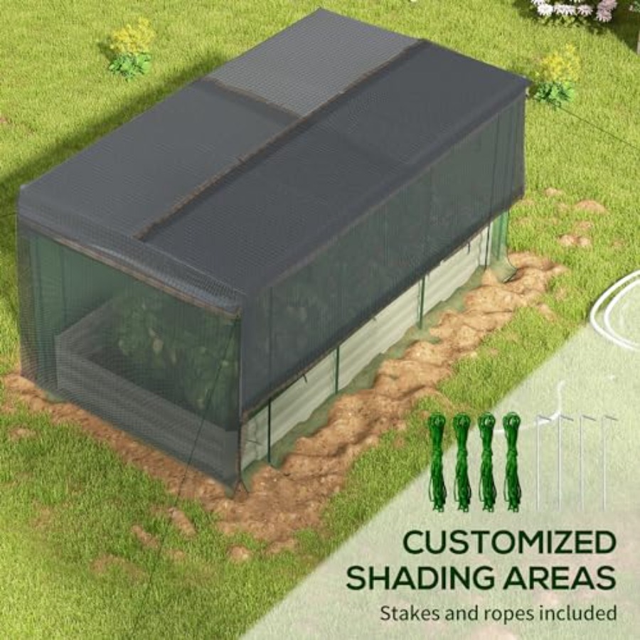 7.3 x 3.4 x 1 ft Galvanized Ra - Planter Raised Metal 评论和价格