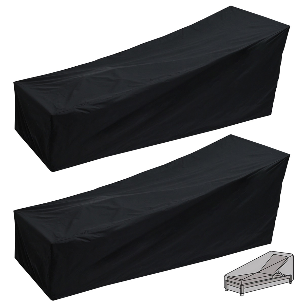 Outdoor Garden Sunbed Cover Su - Outdoor Furniture Paint 评论和价格