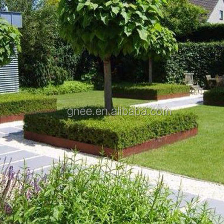 Corten Steel Raised Garden Bed - Planter Raised Metal 评论和价格