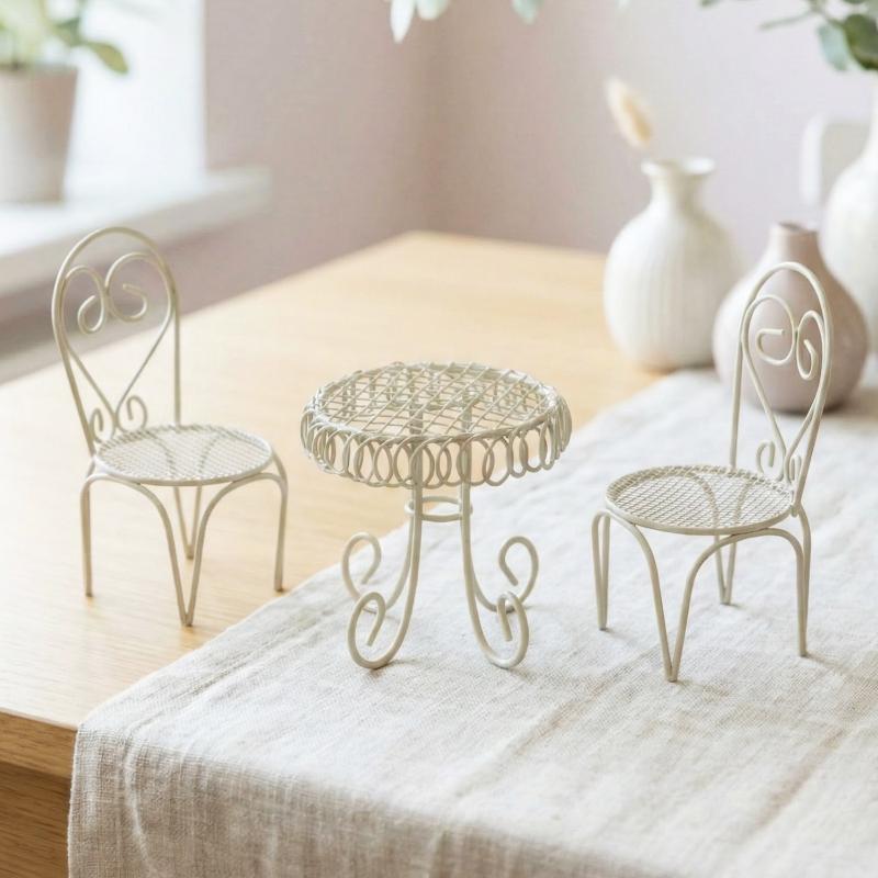 1/3Pcs Dollhouse Garden Displa - Outdoor Furniture Designer 评论和价格