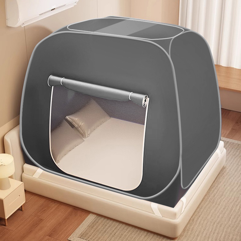 2026 New Grey /Blue Single Doo - Camping Cot Foldable 评论和价格