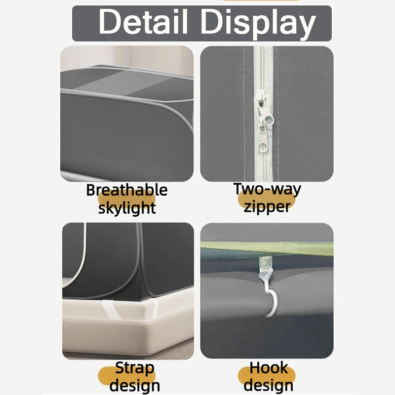 2026 New Grey /Blue Single Doo - Camping Cot Foldable 评论和价格