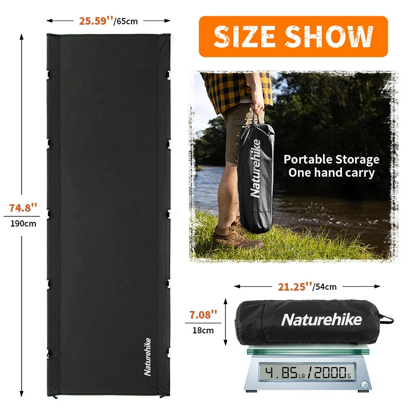 Naturehike XJC05 Camping Foldi - Camping Cot Foldable 评论和价格