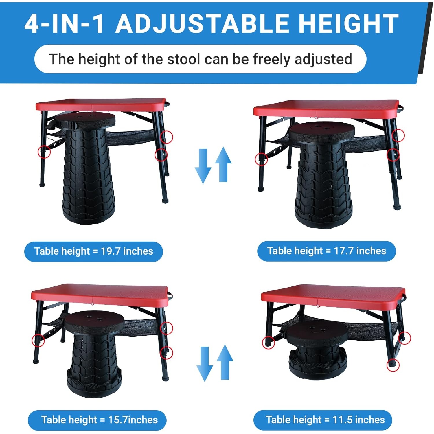 Retractable Folding Table & St - Camping Cot Foldable 评论和价格